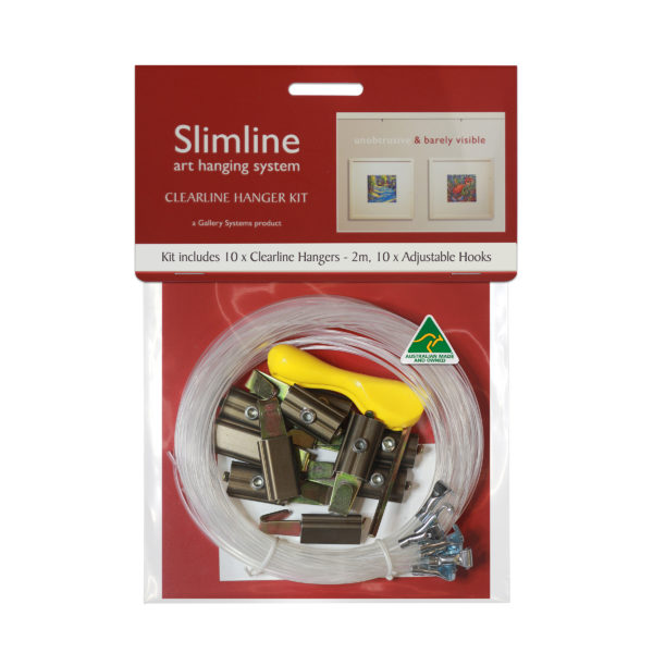 Slimline Clearline Kit (10 x 2m Clearline, 10 x Mini hooks)